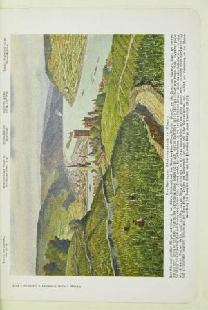 Der Rheingau. Rheindurchbruch bei Bingen