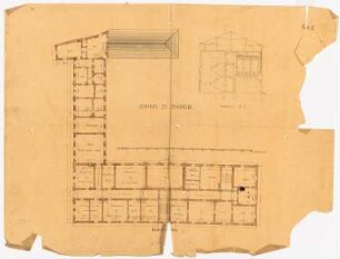 Seminargebäude, Osnabrück: Grundriss 1. OG