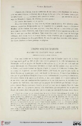 3: L' impôt sur les maisons d'après un papyrus grec inédit : (British Museum No. L, ancien salt 967)