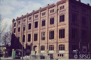 Berlin, ehemalige Bauakademie von Schinkel, vor dem Abriss.
