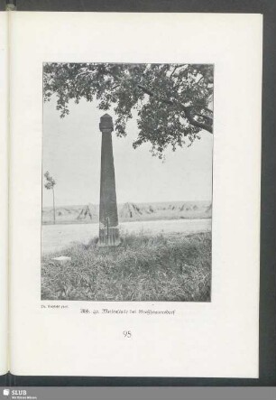 Meilensäule bei Großhennersdorf