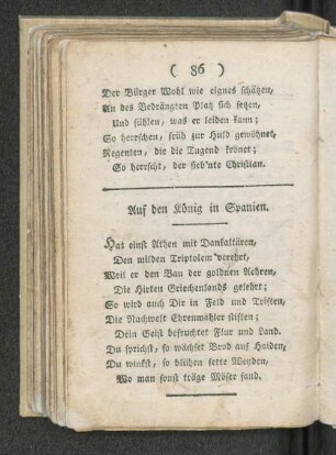 Auf den König in Spanien.