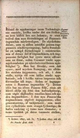 Årsberättelse om technologiens framsteg. 1828