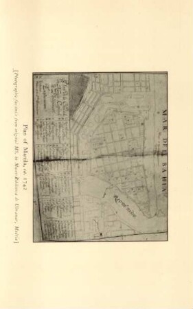 Plan of Manila, ca. 1742
