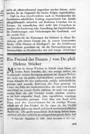 Ein Freund der Frauen