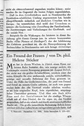 Ein Freund der Frauen
