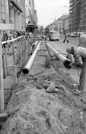 Baustellen in der Kaiserstraße