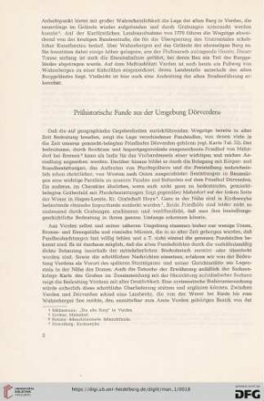 Prähistorische Funde aus der Umgebung Dörverdens