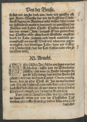 XI. Artickel.