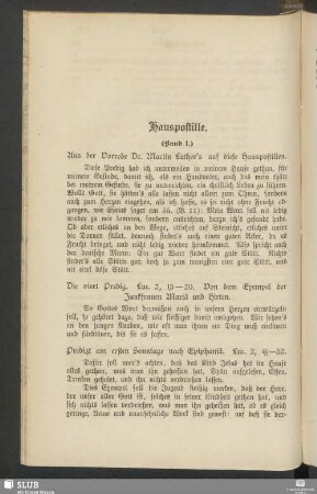 Hauspostille