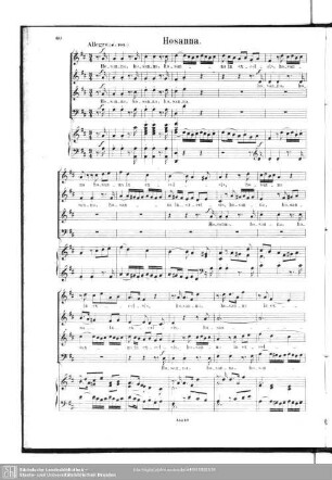 Hosanna.