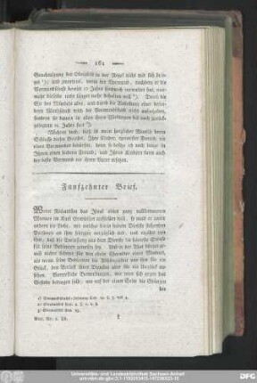 Funfzehnter Brief.