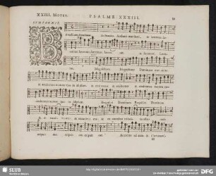 XXIII. Benedicam Dominum in omni tempore