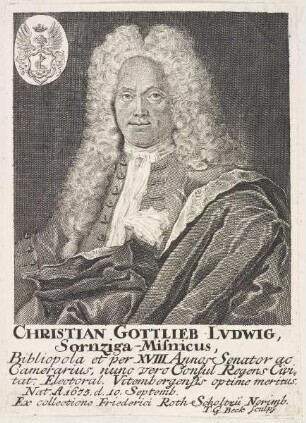 Bildnis des Christian Gottlieb Lvdwig