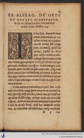 De Ortu et Occasu Planetarum