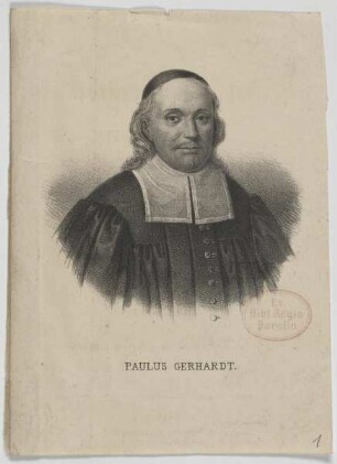 Bildnis des Paulus Gerhardt