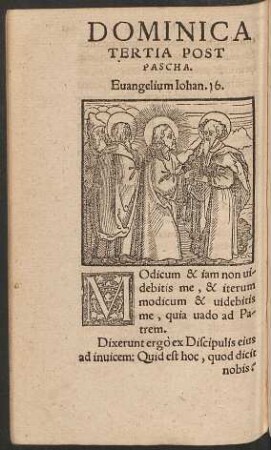 Dominica Tertia Post Pascha.