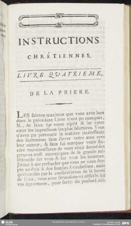 Livre Quatrième