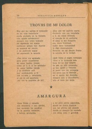 Trovas de mi dolor