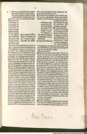 Constitutiones : mit der Glosse von Johannes Andreae und der Constitutio 'Exsecrabilis' von Papst Johannes XXII. (Extravag. Jo. XXII. 3,1) Avignon, 1317.11.19