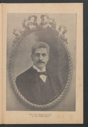 Exmo. Señor Presidente de Chile Dr. Don Pedro Montt [Fotografía]