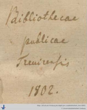 [Provenienz]: Stadtbibliothek Trier