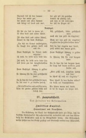 IV. Hauptabschnitt
