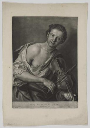 Bildnis des Johann Gottfried Tannauer