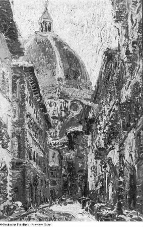 Straße in Florenz (Via dei Servi)