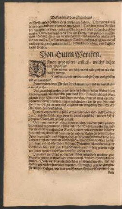 Von Guten Wercken.