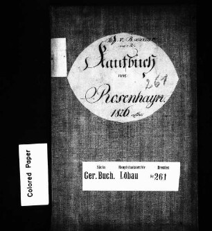Gerichtshandelsbuch von Rosenhain