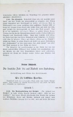 Die (5) sächischen Herrscher