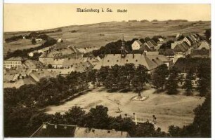 Marienberg. Marktplatz