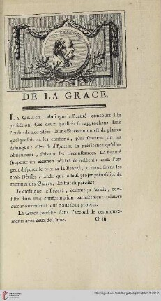 De la grace