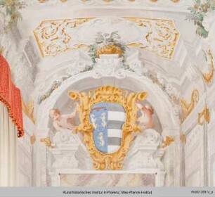 Putti mit Wappen der Orlandini-Patrizi