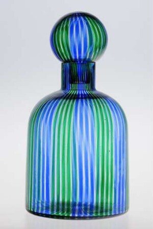 Fadenglasflasche mit Stöpsel