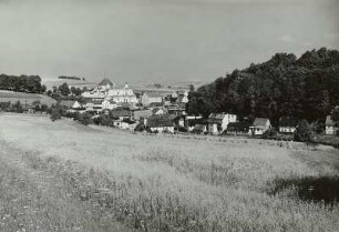 Albendorf (Wambierzyce / Polen). Ortsansicht von Nordwesten