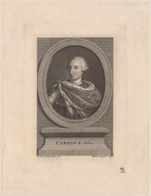 Bildnis Carlos III., König von Spanien