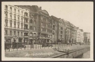 Ansichtskarte Blick auf das "Kottbuser Ufer"
