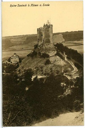 Saaleck. Burgruine