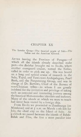 Chapter XX. The Samales Group. - ...