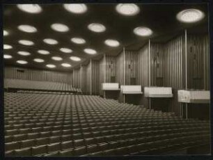 Stadthalle, Mülheim an der Ruhr Umbau: Theatersaal / Zuschauerraum