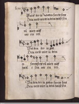 Ludovicus Daser : Wol dem der in Gottes forcht