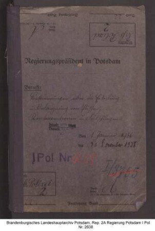 Bestimmungen über Erteilung und Verlängerung von Pässen, Passkontraventionen, Fälschungen, Sichtvermerke, Kennkarten