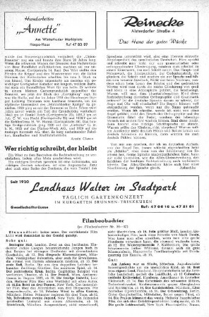 Wer richtig schreibt, der bleibt