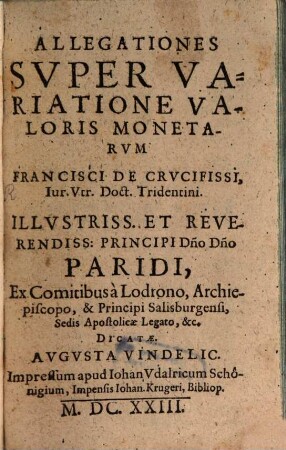 Christophori Besoldi Tubingensis, V. I. D. & patriae academ. antecessoris, De appellatorio iuvamine tractatus : in quo variae & difficiles ad hodiernam maxume Imperii Romani faciem accommodatae perstringuntur politicae quaestiones