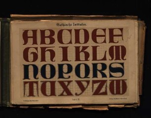 Gothische Initialen - Tafel 39