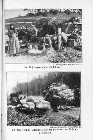 39. Ostpreußische Flüchtlinge, auf der Flucht vor den Russen verunglückt.