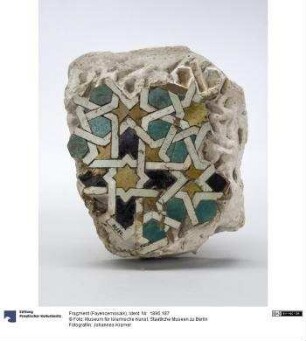 Fragment (Fayencemosaik)