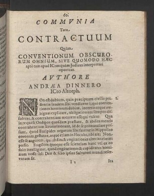 Communia tam contractuum